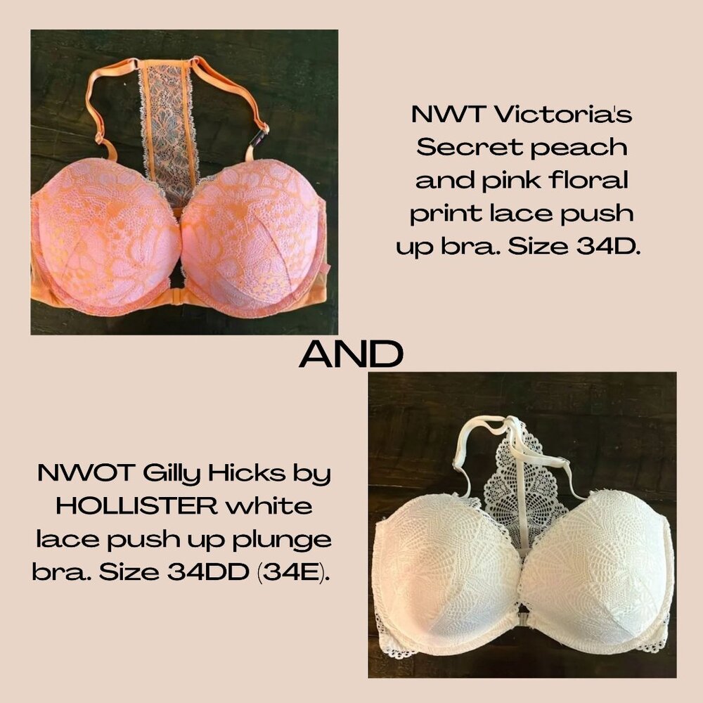 🏷 Bundle of 2 Bras (NWT & NWOT) - Picture 2 of 15